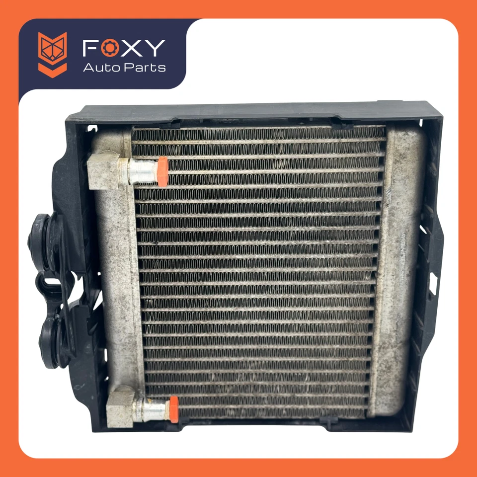 09-15 BMW 740i 740Li 750i 750Li Enfriador de aceite del motor derecho radiador con soporte OEM Foto 2 de 4