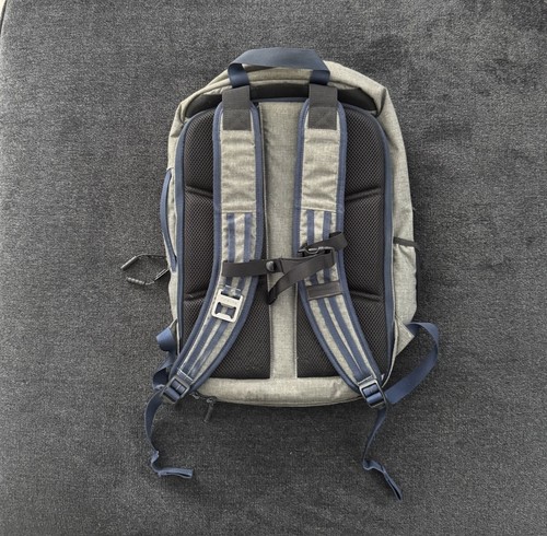 Timbuk2 Uptown Backpack Laptop Bag Gray/Blue - Picture 2 of 2
