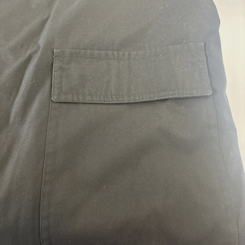 Soprabito vintage Zero King trench foderato pelliccia sintetica nero taglia 46 USA idrorepellente - Foto 6 di 14