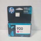 Genuine HP 920 Magenta Ink Cartridge New Sealed - EXP 02/2018