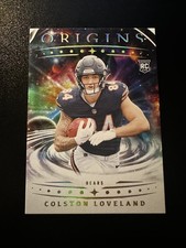 2025 Panini Origins Rookie Colston Loveland #137. Bears