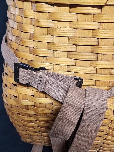 Adirondack Vintage Large Trappers Foraging Backpack Gathering Basket 17”x11”x13” - Picture 2 of 8