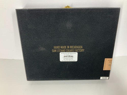 Montecristo Toro 1935 Anniversary Series leere aufklappbare Zigarrenkiste aus Holz Nicaragua - Bild 10 von 13