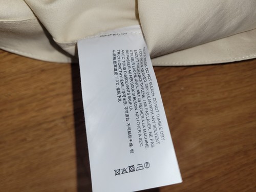 Theory Utilitarian Sleeveless Stretch Cotton Dress With Pockets Ivory Size 2 - Picture 7 of 8