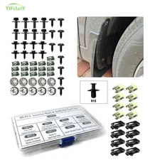 80pcs For Toyota Engine Splash Fastener Fender Liner Body Bolts U-nut Clips