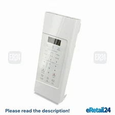 💯𝙒𝙤𝙧𝙠𝙞𝙣𝙜 OEM Frigidaire Microwave Control Panel Frame (White) 5304491766