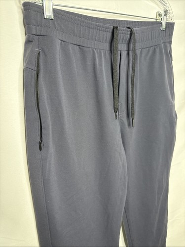 Public Rec Gamechanger Pants Mens 34x28 Blue Chino Tech Flat Front Drawstring - Picture 3 of 8