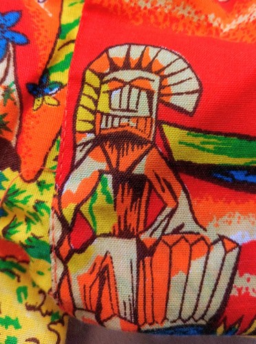 Camisa De Colección Niños Pequeños Botones Sears Moda Hawaiana Naranja Vibrante 4-5 Años - Imagen 9 de 13