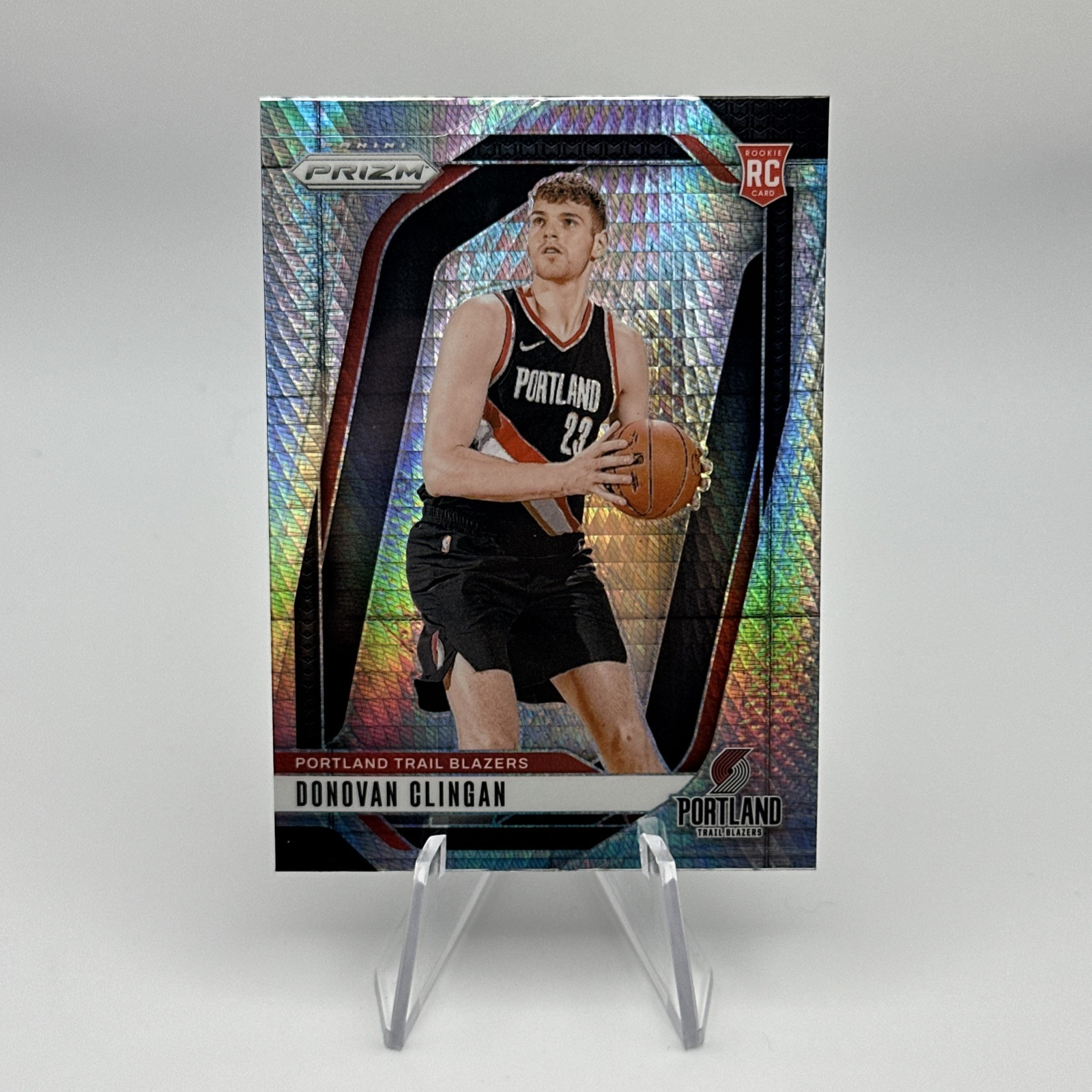 2024-25 Panini Prizm - Donovan Clingan #221 Hyper Prizm (RC)