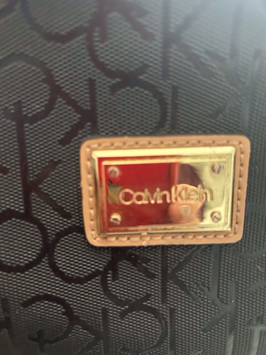 Calvin Klein Women's Black/Tan Handbag - Picture 3 of 7
