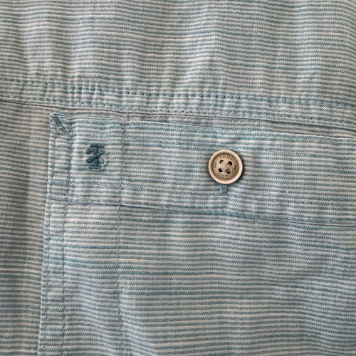 IZOD Men's Big and Tall Saltwater Dockside Short Sleeve Button Down Shirt 3XLT - Picture 11 of 15