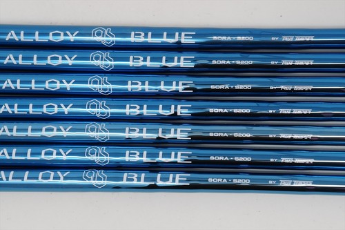 New True Temper Alloy Blue SORA Japan 98g S200 35.5-38" 5-GW Iron Shaft Set .355 - Picture 2 of 4