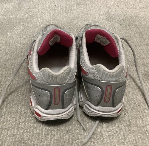Zapatillas Tenis Mujer ASICS Lt Gris Con Rosa Talla 7.5 - Imagen 3 de 8