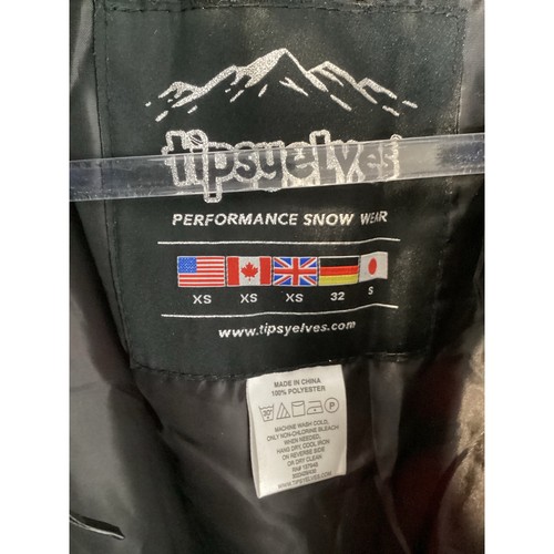Tipsy Elves Night Run Retro Schneeanzug Einteiler - Damen Extra Small - Neu ohne Etikett - Bild 5 von 7