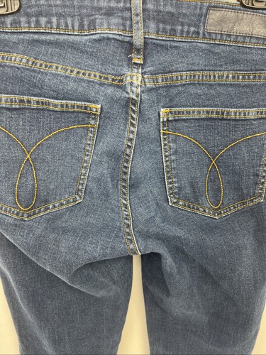 Gently Loved Calvin Klein Dark Wash Women's Ankle Skinny Jeans, Sz. 4 - Picture 5 of 9