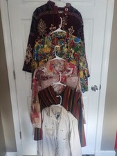 WOMENS VINTAGE LOT OF 5 - 80s LEISURE SHIRT JACKETS