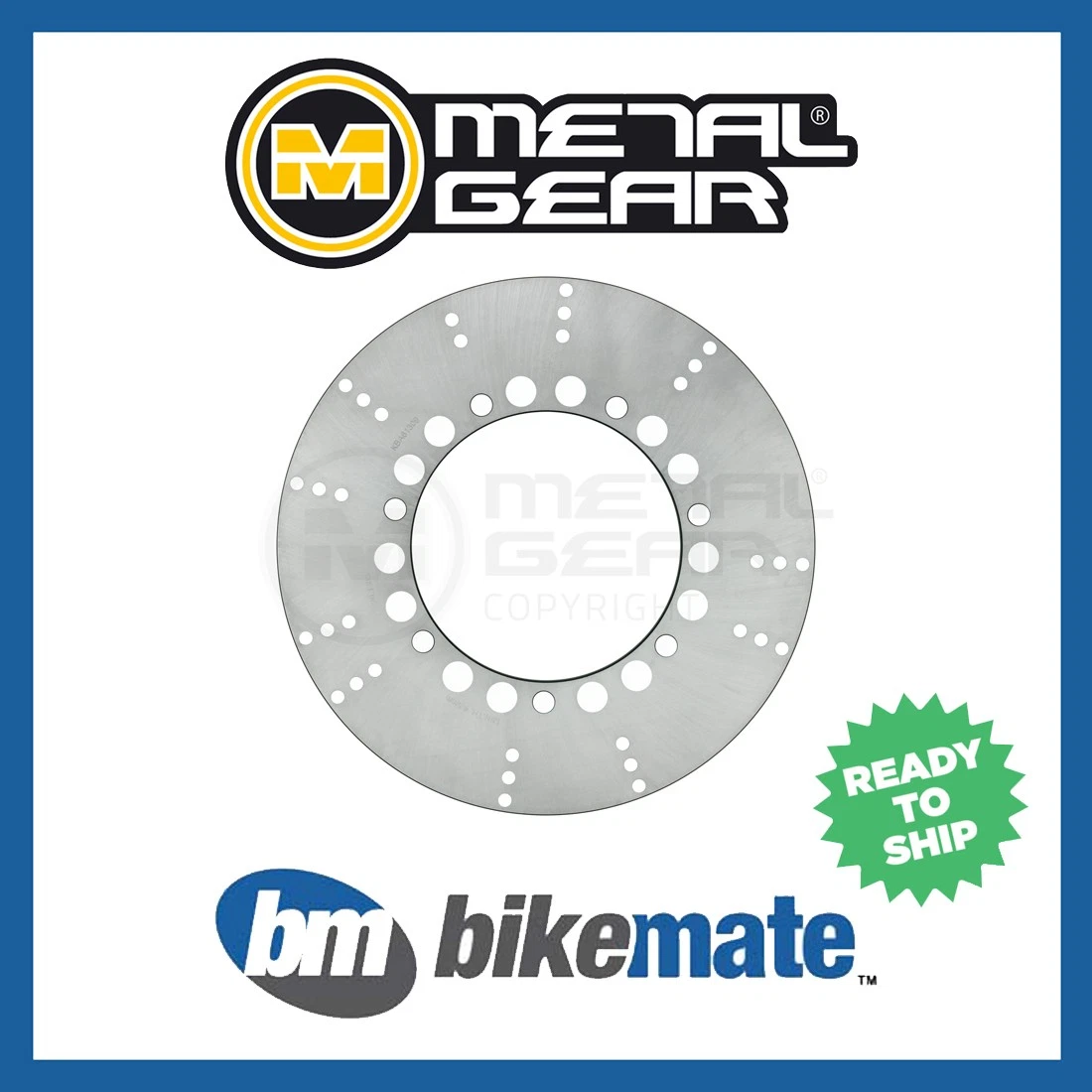 MetalGear Brake Disc Front Left or Right for KAWASAKI Z 750 H Ltd