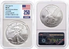 2026 (W) $1 AMERICAN SILVER EAGLE NGC MS70 40th ANNIVERSARY RELEASE (PreSale)