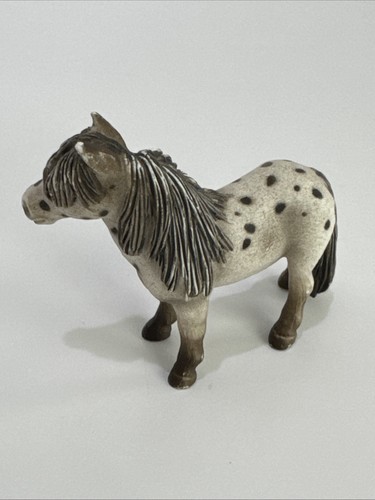 Schleich 2003 FALABELLA STALLION Spotted Pony Figure Retired #13278 - Picture 3 of 10