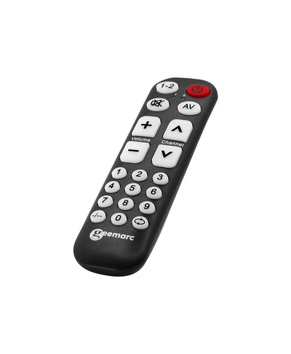 Geemarc TV10 - Einfach zu bedienende Universalfernbedienung mit 19 programmierbaren Tasten - Bild 4 von 5