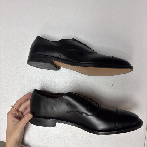 ALLEN EDMONDS 'Park Avenue' Oxford Negro 12 D NUEVO - Imagen 3 de 8
