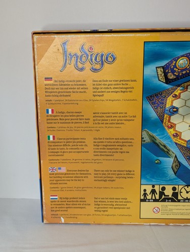 Indigo board game Ravensburger Reiner Knizia 2012 3-4 Players Rare Hard to Find - Picture 13 of 20