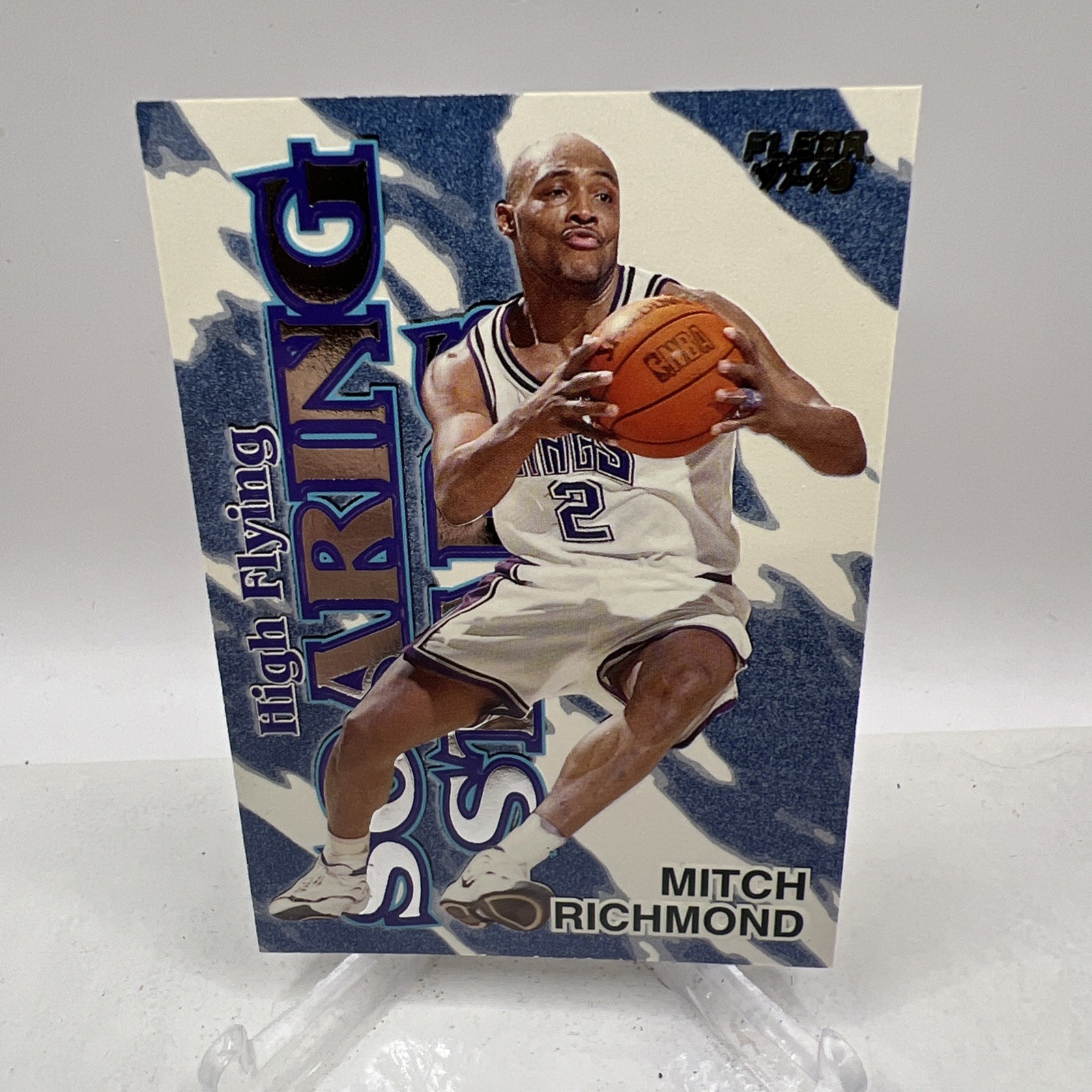 1997-98 Fleer High Flying Soaring Stars #16 Mitch Richmond Sacramento Kings
