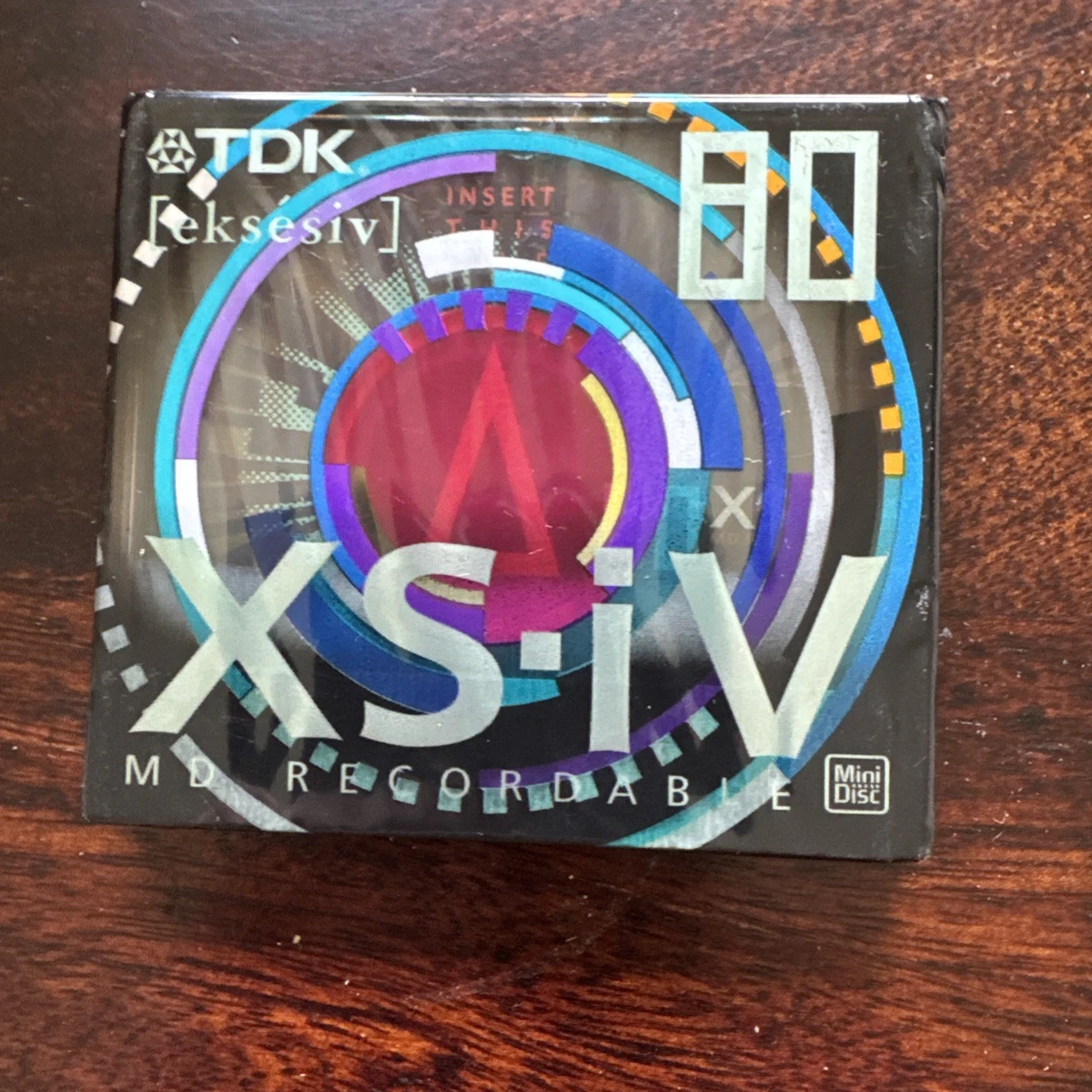 TDK MiniDisc 80 Minuten BLAU, GELB, GRÜN, GRAU, PINK
