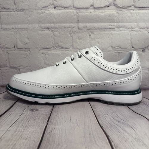 Adidas MC80 Spikeless Golf Shoes IE3526 White Green IE3526 Men's Size 11 NEW - Picture 3 of 11
