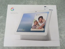 Google Nest Hub Max 10" Smart Home Display - Chalk White - H2A - Used