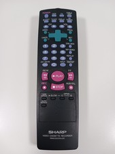 Sharp RRMCG0235AJSC VCR Remote Control Original Genuine OEM - Tested, Works