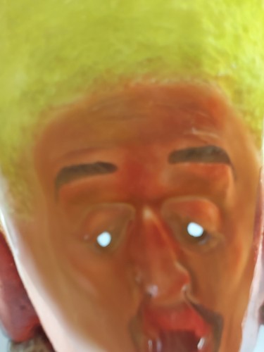 Vintage Dennis Rodman Adult Halloween Mask Famous Faces The Player Spurs Bulls - Picture 6 of 6