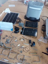 Blütezeit Chain Solar Gate Opener 1400lb w/Battery/WiFi for Driveway Motor-Used