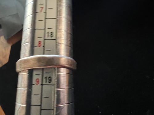 Vintage Southwestern Silber Türkis Ring Größe Gr. 8,5 Indianer - Bild 9 von 15