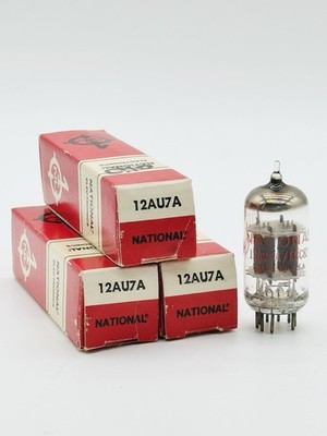 x3 Triad Pair NEW National 12AU7A ECC82 Audio Amplifier Electron Vacuum Tubes i6