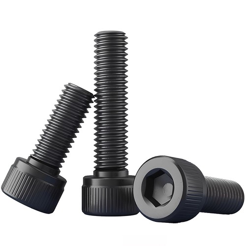 Tornillos de cabeza de tapa hexagonal negros de alta resistencia 12,9 pernos de llave Allen M3 - M4 - Imagen 2 de 9