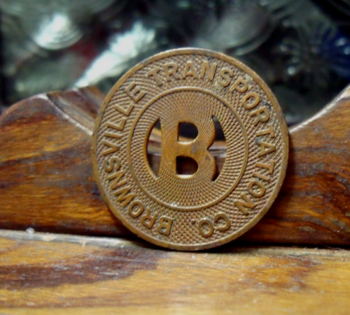 BROWNSVILLE TRANSPORT CO (B) NO (V) TOKEN DE TRÁNSITO DE TEXAS SOLO UN EBAY