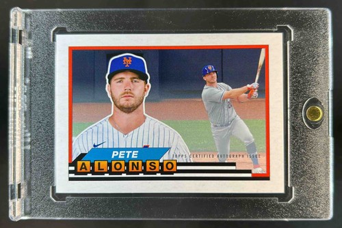 2021 Topps Archives Pete Alonso 1989 Big Minis #TBM-15 Mets
