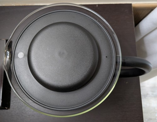 Bodum Glass Tea Infuser Clear with Black Handle Replacement With Lid - Picture 5 of 12