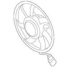 Genuine Volkswagen Fan & Motor 1KM-959-455-E