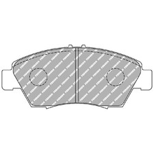 Satz Bremsbeläge Bremsklötze vorne für Honda CRX 3 EH Jazz 2 GD | 24181445