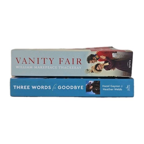 Three Words for Goodbye by Gaynor Hazel And Vanity Fair By WM Thackeray - Picture 2 of 10