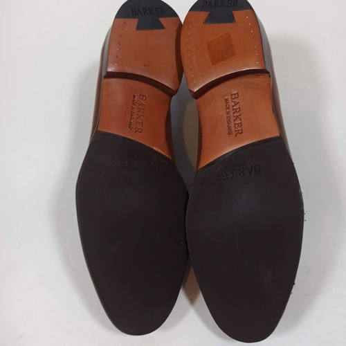 Scarpe slip-on uomo Barker England "Torquay" in pelle - vitello brunito - taglia 9,5 - Foto 4 di 18