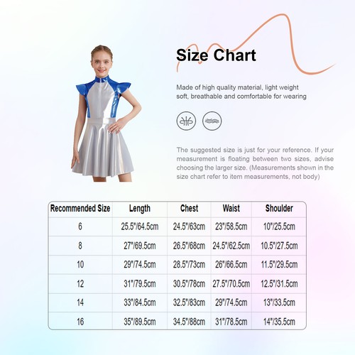 Kinder Mädchen Kleid Halloween Rock Cutie Kostüm Performance Weihnachten Cosplay - Bild 22 von 35