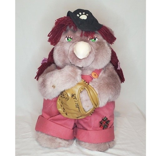 1995 Len Cirelli Sandlot Cubs Plush Stuffed Bear Honey Bayer #6936/15000 14" - Picture 2 of 7
