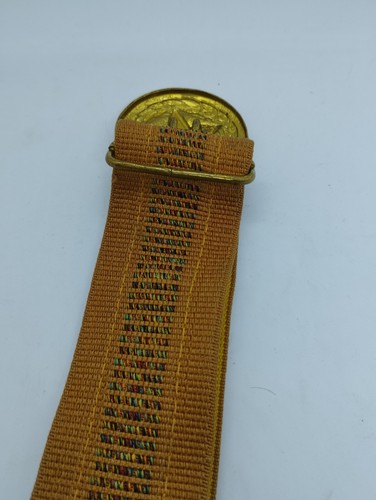 Cinturón del ejército soviético vintage oficial desfile - cinturón militar de la URSS - uniforme - Imagen 9 de 13