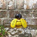 Bumble Bee Garden Ornament Large Outdoor Decoration Metal Wall Mounted Art