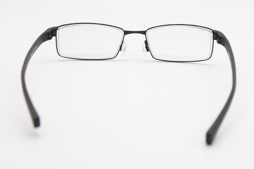 NEW NIKE 8162 010 BLACK AUTHENTIC EYEGLASSES 53-17 - Picture 4 of 4