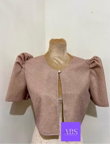 Modern Filipiniana Bolero (Candy Crush Fabric) - Picture 22 of 23