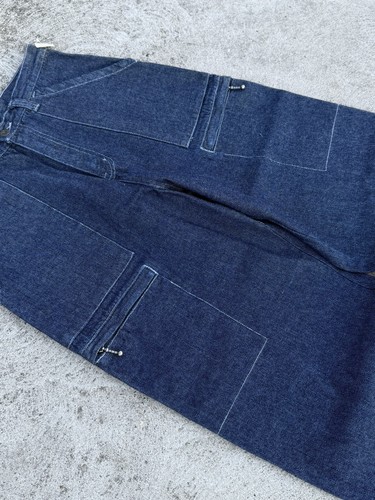 NEW Vintage 90’s Aeropostale Work Hip-Hop Denim Set - Picture 3 of 20